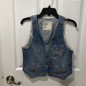 Denim vest